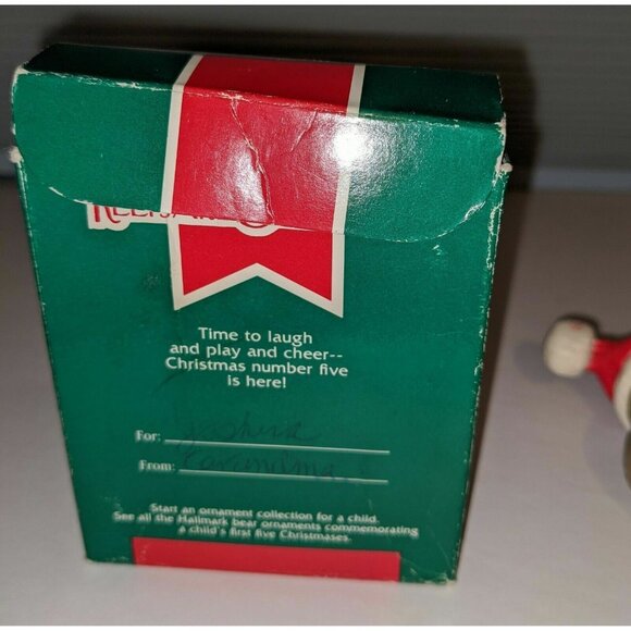 2 Vintage Hallmark Keepsake Ornaments  5th Christmas and Heavenly Angels - Picture 6 of 7